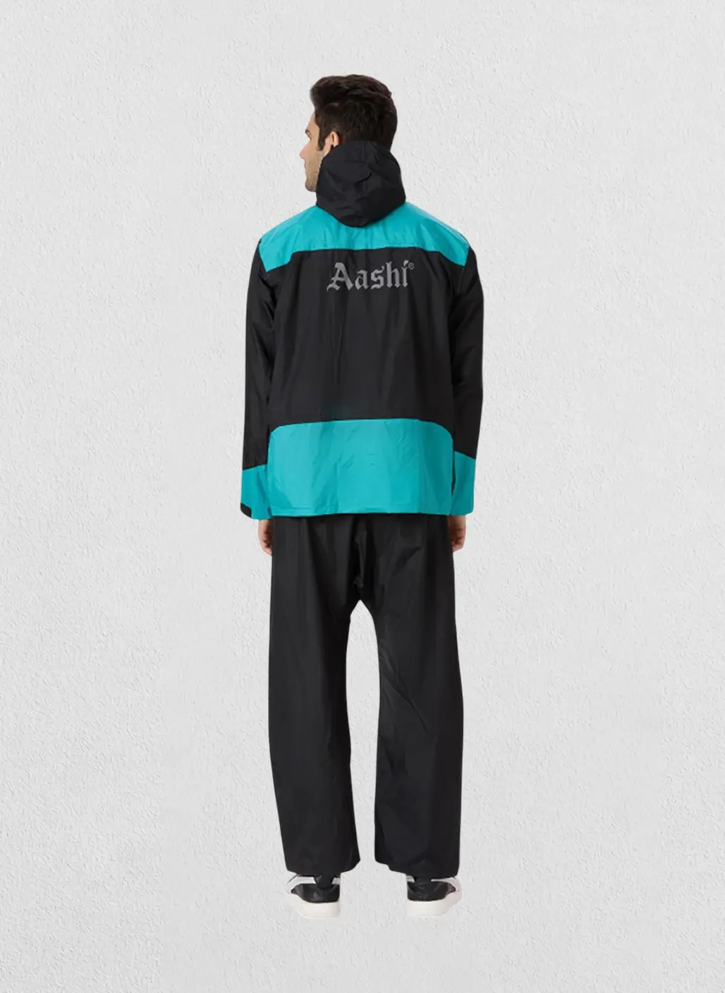 Black & Sky Blue